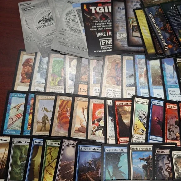 "Magic The Gathering 163 Card Lot – Commons/Uncommons/Rares – Great Condition" - Picture 2 of 9